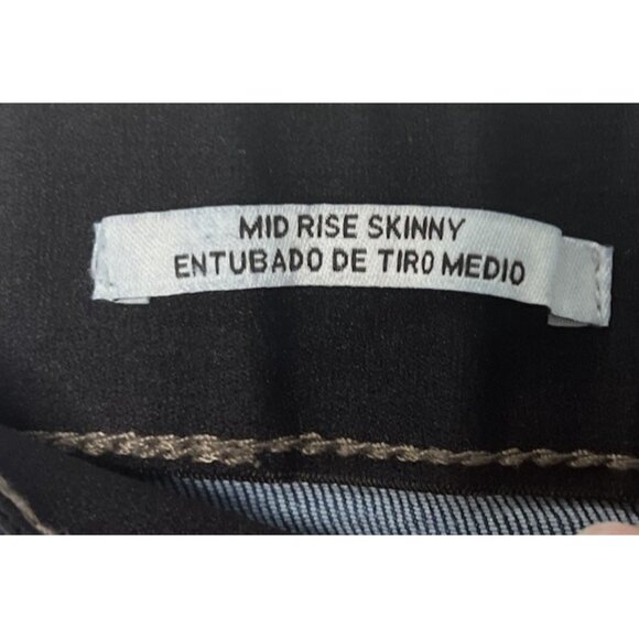 AVA & VIV Mid-rise Skinny Jeans Plus Sz 24 Medium Wash - Picture 6 of 8